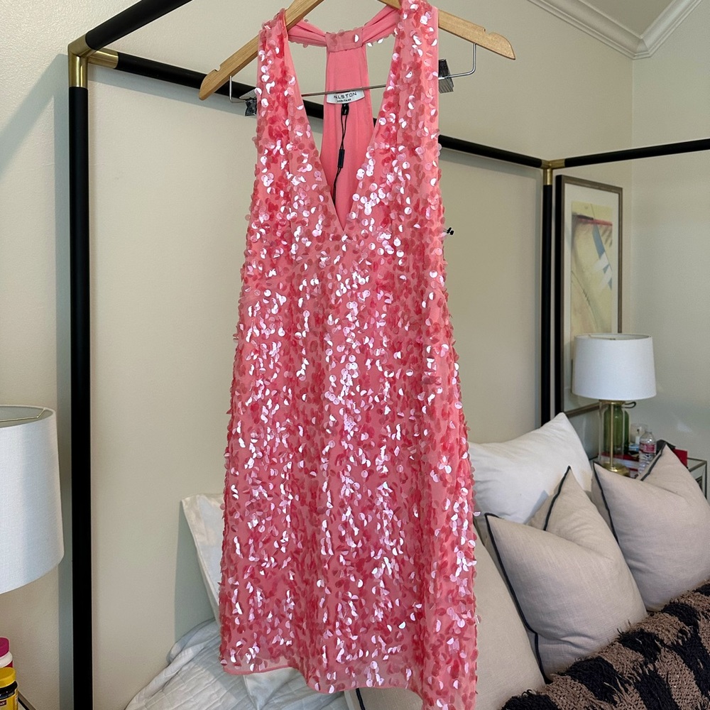 Halston Heritage mini dress